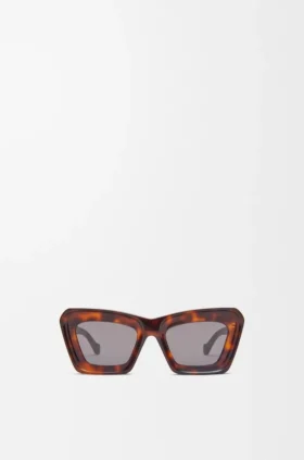 Abgeschrägte Cateye-Sonnenbrille