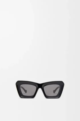 Abgeschrägte Cateye-Sonnenbrille
