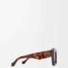 Abgeschrägte Cateye-Sonnenbrille