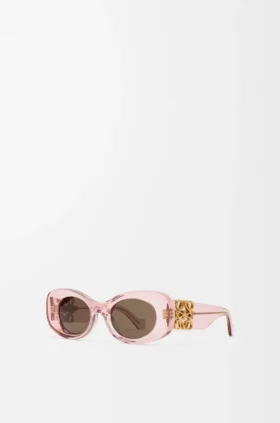 Abgeschrägte ovale Maxi-Anagram-Sonnenbrille