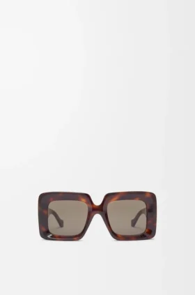 Abgeschrägte quadratische Maxi-Anagram-Sonnenbrille