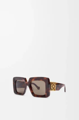 Abgeschrägte quadratische Maxi-Anagram-Sonnenbrille