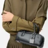 Amazona 23 Cropped-Tasche aus glänzendem Kalbsleder Amazona 23 Cropped-Tasche aus glänzendem Kalbsleder