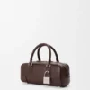 Amazona 23 Cropped-Tasche aus glänzendem Kalbsleder Amazona 23 Cropped-Tasche aus glänzendem Kalbsleder