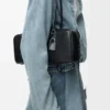 Amazona 31 Cropped-Tasche aus glänzendem Kalbsleder Amazona 31 Cropped-Tasche aus glänzendem Kalbsleder