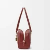 Amazona 31 Cropped-Tasche aus glänzendem Kalbsleder Amazona 31 Cropped-Tasche aus glänzendem Kalbsleder