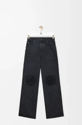 Anagram Baggy-Jeans aus Denim