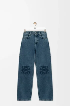 Anagram Baggy-Jeans aus Denim