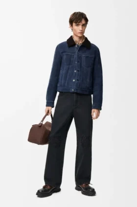 Anagram Baggy-Jeans aus Denim