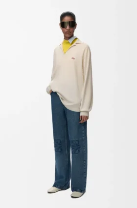 Anagram Baggy-Jeans aus Denim