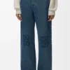 Anagram Baggy-Jeans aus Denim Anagram Baggy-Jeans aus Denim