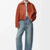 Anagram Barrel-Jeans aus Denim Anagram Barrel-Jeans aus Denim