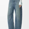 Anagram Barrel-Jeans aus Denim Anagram Barrel-Jeans aus Denim