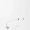 Anagram-Bombé-Armband aus Sterlingsilber Anagram-Bombé-Armband aus Sterlingsilber