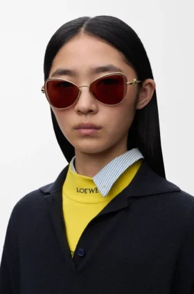 Anagram Bombé Schmetterlingssonnenbrille