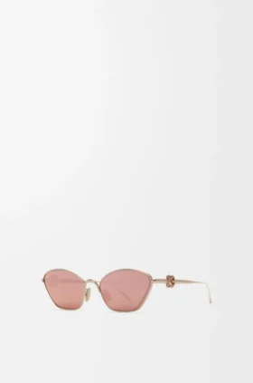 Anagram Bombé Sechseck-Sonnenbrille