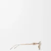 Anagram Bombé Sechseck-Sonnenbrille