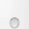 Anagram Bombé Siegelring aus Sterlingsilber Anagram Bombé Siegelring aus Sterlingsilber
