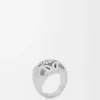 Anagram Bombé Siegelring aus Sterlingsilber Anagram Bombé Siegelring aus Sterlingsilber