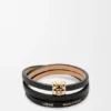 Anagram Bombé Twist-Armband aus Kalbsleder Anagram Bombé Twist-Armband aus Kalbsleder