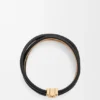 Anagram Bombé Twist-Armband aus Kalbsleder Anagram Bombé Twist-Armband aus Kalbsleder