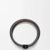 Anagram Bombé Twist-Armband aus Kalbsleder Anagram Bombé Twist-Armband aus Kalbsleder