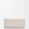 Anagram Continental-Portemonnaie aus Kalbsleder mit Pebble-Struktur Anagram Continental-Portemonnaie aus Kalbsleder mit Pebble-Struktur