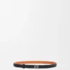 Anagram-Gürtel aus Kalbsleder mit Pebble-Struktur Anagram-Gürtel aus Kalbsleder mit Pebble-Struktur