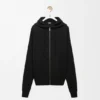 Anagram-Hoodie mit Reissverschluss aus Wolle Anagram-Hoodie mit Reissverschluss aus Wolle