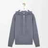 Anagram-Hoodie mit Reissverschluss aus Wolle Anagram-Hoodie mit Reissverschluss aus Wolle