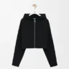 Anagram-Hoodie mit Reissverschluss aus Wolle Anagram-Hoodie mit Reissverschluss aus Wolle