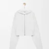 Anagram-Hoodie mit Reissverschluss aus Wolle Anagram-Hoodie mit Reissverschluss aus Wolle