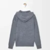 Anagram-Hoodie mit Reissverschluss aus Wolle Anagram-Hoodie mit Reissverschluss aus Wolle