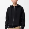 Anagram-Hoodie mit Reissverschluss aus Wolle Anagram-Hoodie mit Reissverschluss aus Wolle