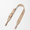 Anagram-Loop-Riemen aus Jacquard und Kalbsleder Anagram-Loop-Riemen aus Jacquard und Kalbsleder