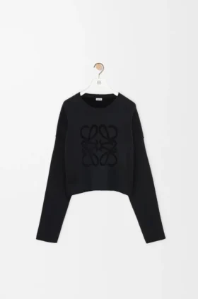 Anagram-Pullover aus Wollmischung