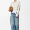Anagram-Pullover aus Wollmischung