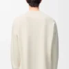 Anagram-Pullover mit Tasche aus Baumwollmischung