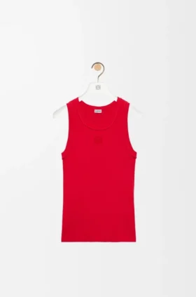 Anagram-Tanktop aus Stretch-Viskose