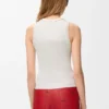 Anagram-Tanktop aus Stretch-Viskose Anagram-Tanktop aus Stretch-Viskose