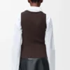 Anagram-Tanktop aus Stretch-Viskose Anagram-Tanktop aus Stretch-Viskose