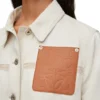Arbeitsjacke aus Baumwolle und Leinen