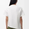Asymmetrisches Hemd aus Baumwollmischung Asymmetrisches Hemd aus Baumwollmischung