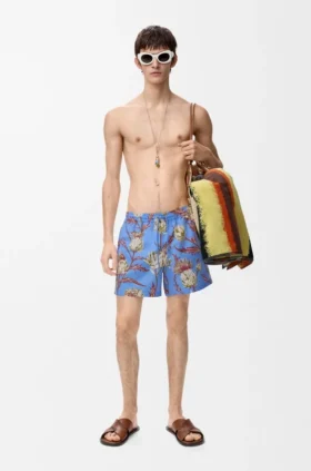 Badeshorts aus technischem Shell-Material