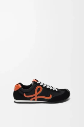 Ballet Runner 2.0 aus Nylon und Kalbsleder