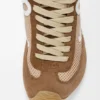 Ballet Runner 2.0 aus Wildleder und Mesh