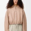 Balloon-Jacke aus Nappa-Lammleder