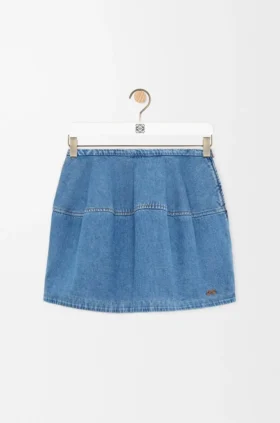 Balloon-Röck aus Denim