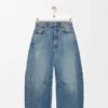 Barrel-Jeans aus Denim Barrel-Jeans aus Denim