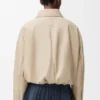 Bikerjacke aus Nappa-Lammleder